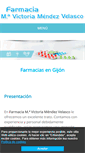 Mobile Screenshot of farmaciamariavictoriamendez.com
